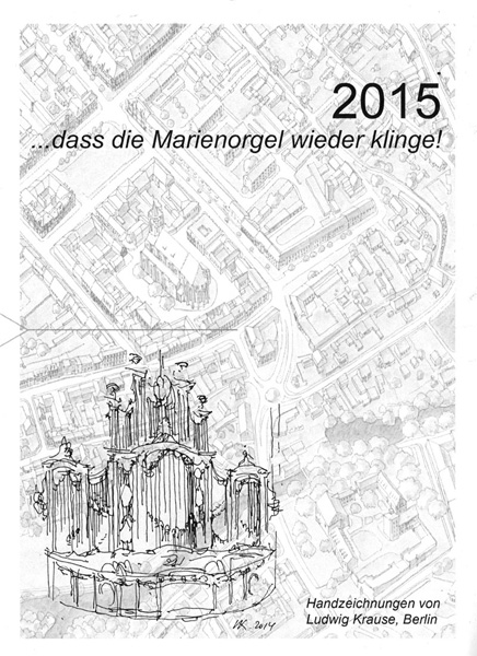 Kalender für die Marienorgel in Beeskow