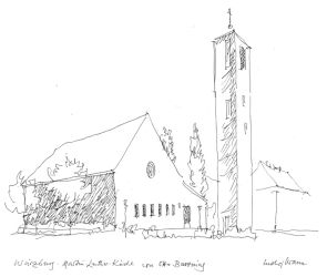 Würzburg: Martin-Luther-Kirche (Bartning)